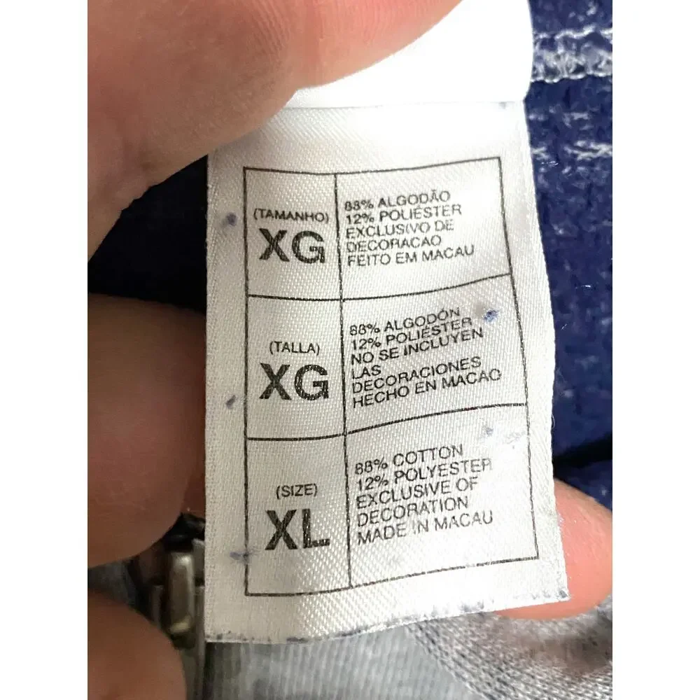 Warner Brothers Studio Store WB Athletic Department Sweatshirt Jacket Mens XL - Picture 8 of 10